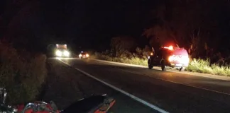 Mulher morre em acidente na BR-470 em Campos Novos