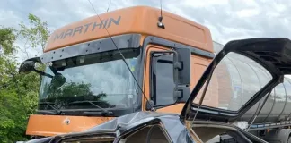 Homem morre em grave acidente entre carro e caminhão na BR-282