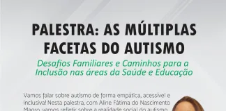 Palestra As Múltiplas Facetas do Autismo será na terça-feira, 15