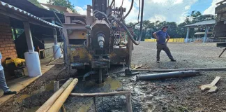 Iniciada a perfuração de poço de água no CTG Seara e Pampa