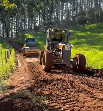 Estradas rurais de Xavantina recebem melhorias