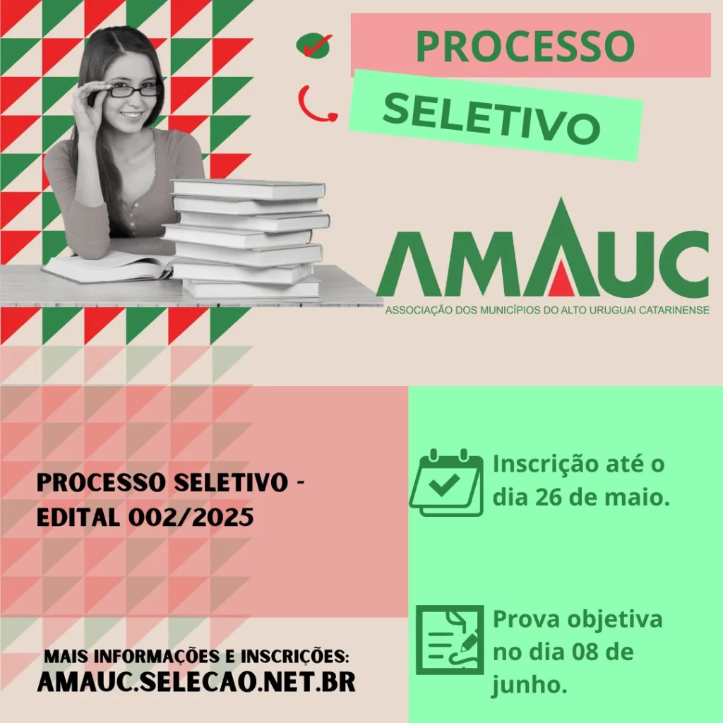 AMAUC abre Processo Seletivo para contratação da arquiteto e desenhista