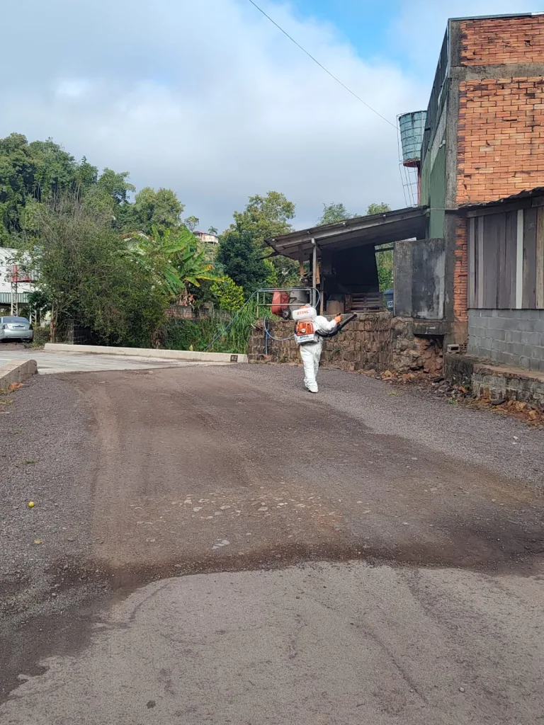 Fumacê é aplicado em alguns locais de Seara