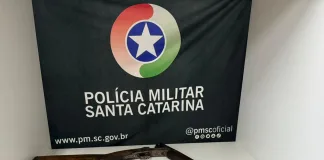 Homem é preso por violência doméstica e posse irregular de arma de fogo em Ipumirim