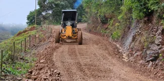 Iniciada a recuperação de estradas do interior de Seara