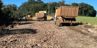 Iniciada a recuperação do acesso a Nova Teutônia