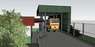 Assinada ordem de serviço para o abrigo para embarque e desembarque de alunos na EN Deolindo Zílio