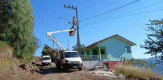 Mais duas ruas recebem nova iluminação em Seara