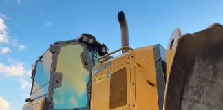 Trator de esteira é revitalizado em Xavantina