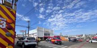 Atropelamento em Chapecó deixa criança gravemente ferida