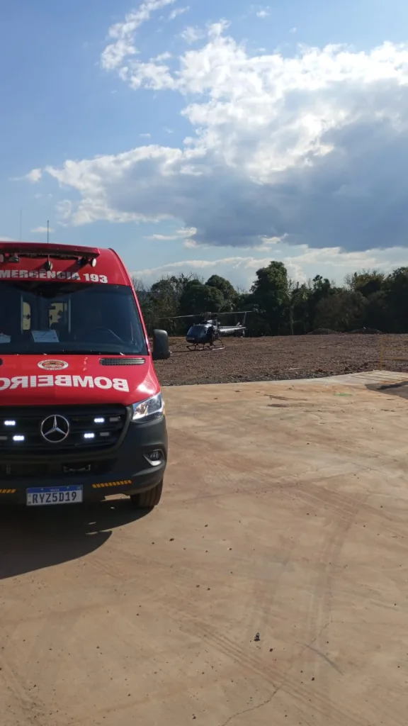 Jovem fica gravemente ferido em queda de altura no Oeste de SC