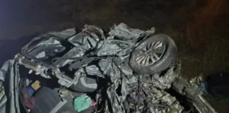 Acidente gravíssimo com veículos de SC mata cinco pessoas da mesma família