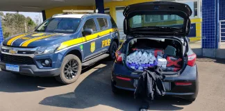 Mais de 140 quilos de maconha são apreendidos na BR-153