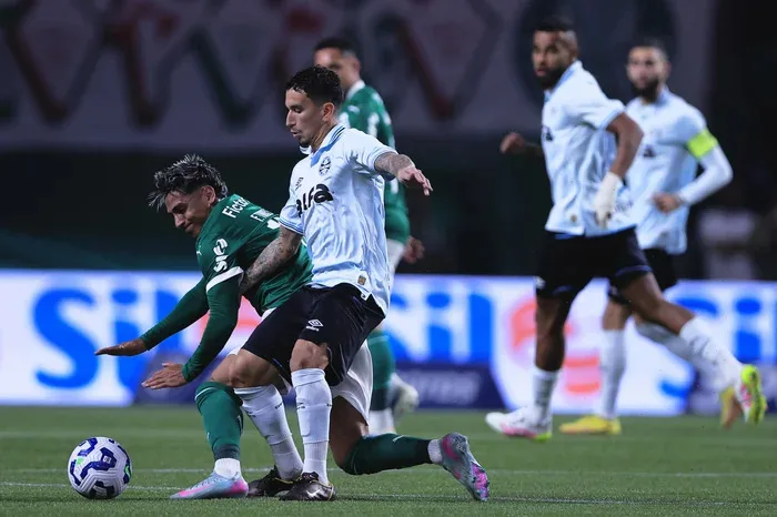Grêmio perde para o Palmeiras e fica perto do Z-4