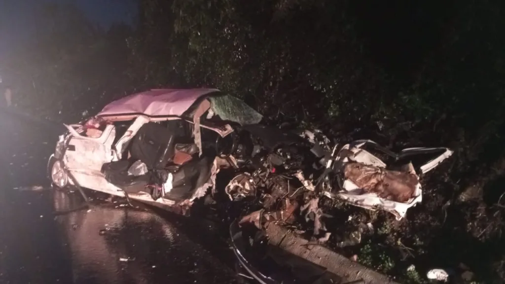 Duas mulheres morrem em grave acidente na BR-282 em Nova Erechim