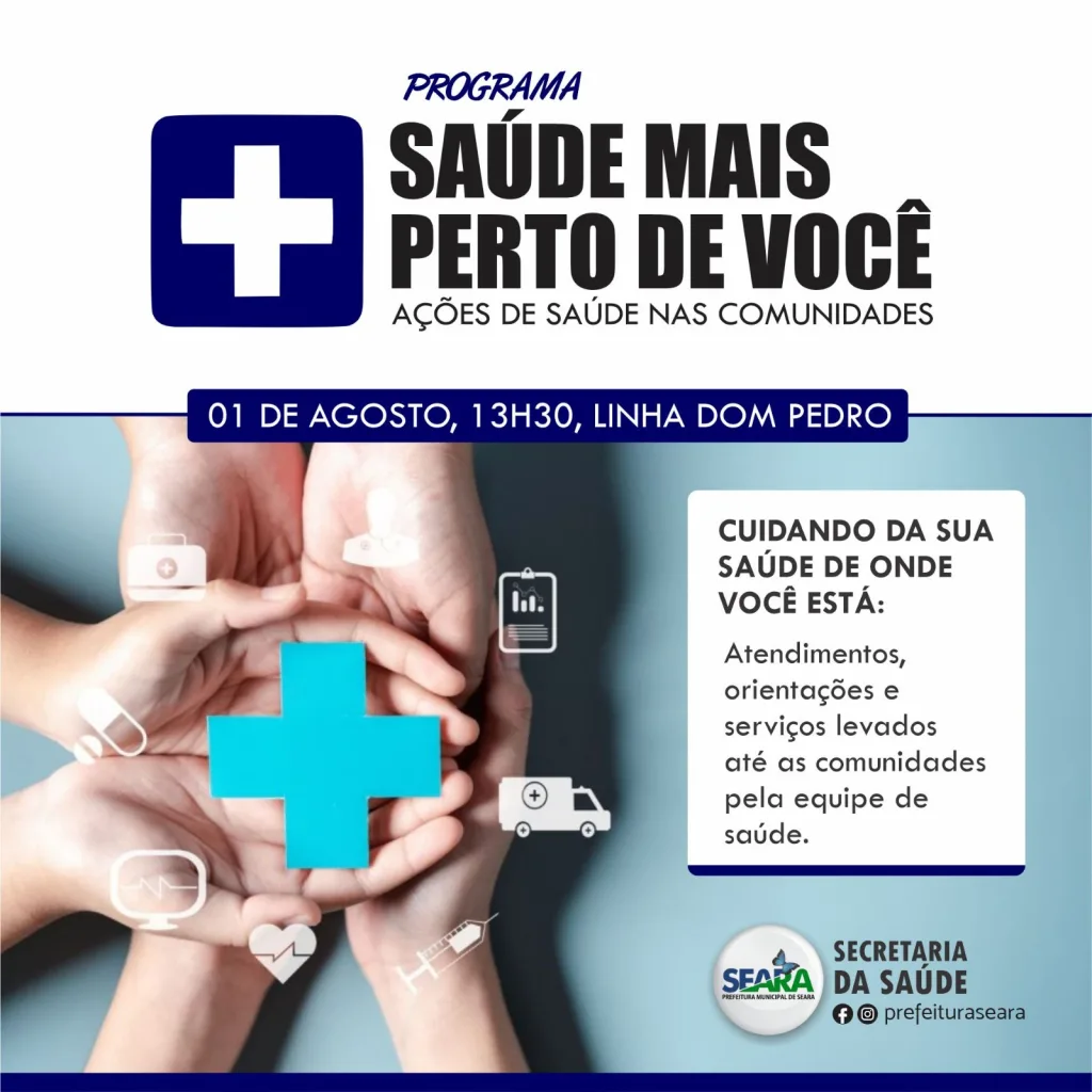 Primeiro grupo do programa Saúde Mais Perto de Você será em linha Dom Pedro