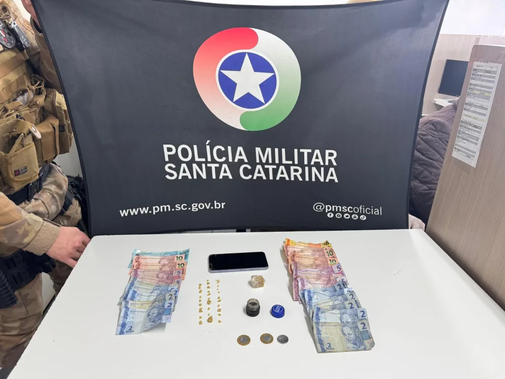 PM prende dois por tráfico de drogas e associação criminosa em Xanxerê