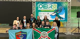 Seara fica em 3º na etapa SC da Olimpíada Brasileira de Robótica