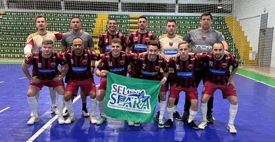 Seara se classifica para as decisões no futsal Feminino e Masculino