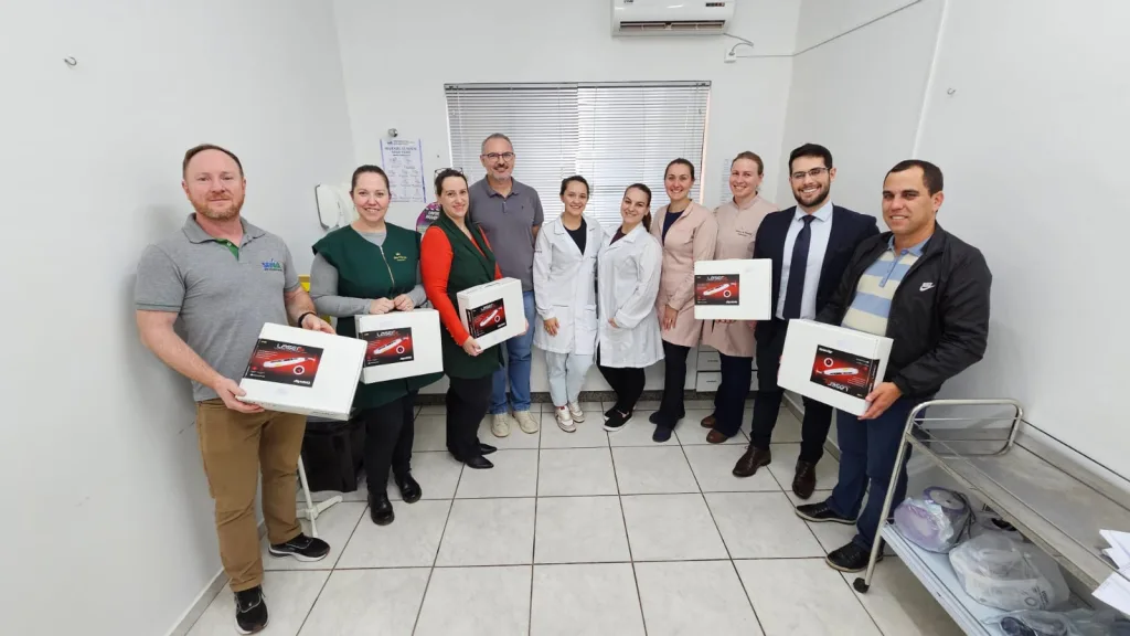 Lasers terapêuticos são entregues para a Saúde de Seara