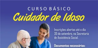 Curso Básico de Cuidador de Idosos será realizado em Seara