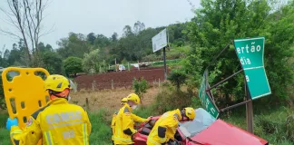 Acidente na BR-282 deixa duas vítimas fatais