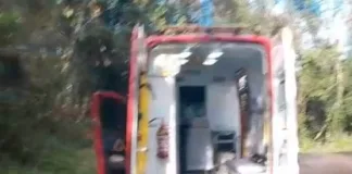 Mulher cai de ponte no interior de Seara