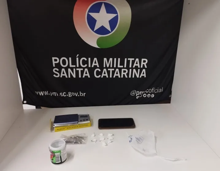 Homem é preso por tráfico de drogas em Concórdia