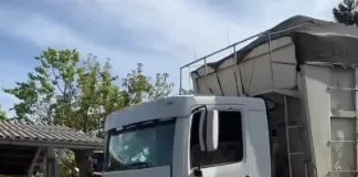 Faixa elevada é construída na SC-155, no trevo da cidade de Xavantina