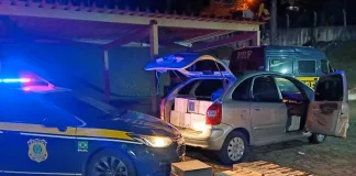 Suspensão baixa entrega motorista com carga de vinhos argentinos em Chapecó