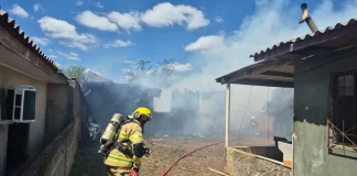 Incêndio destrói residência em Xanxerê