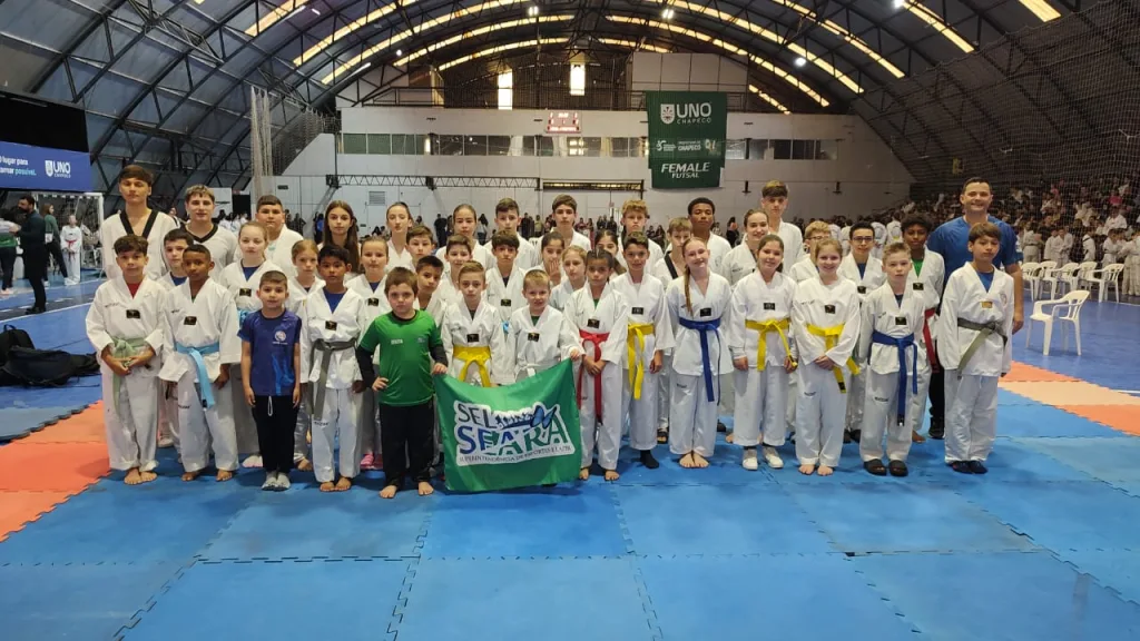 Taekwondo de Seara se destaca na Copa Chapecó