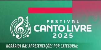 Festival Canto Livre acontece de 16 a 18 de outubro em Concórdia
