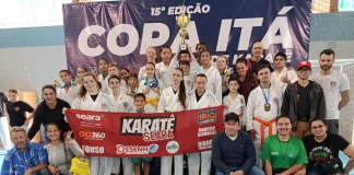 Seara e Itá se destacam na Copa Itá de Karatê