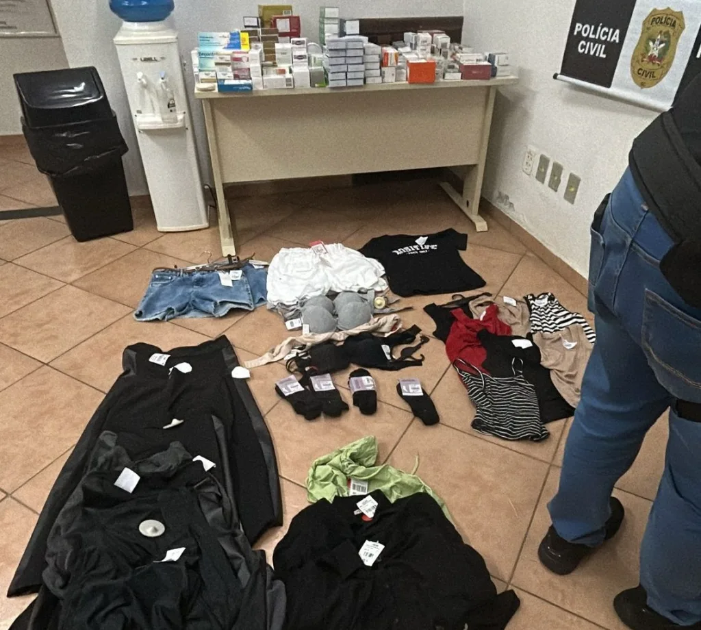 Grupo suspeito de furtos em vários estados é preso em Concórdia