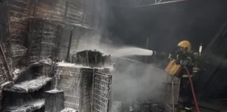 Incêndio atinge metalúrgica em Chapecó