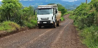 Estradas do interior de Seara recebem melhorias