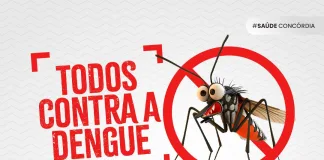 Mutirão de limpeza no cemitério contra a dengue em Concórdia