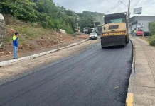 Revitalização tem primeiro trecho pavimentado (Crônica) Inicia a nova pavimentação asfáltica no trecho urbano da SC-283, em Seara