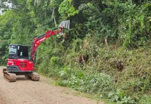 Iniciam os trabalhos de roçada nas margens das estradas do interior de Seara