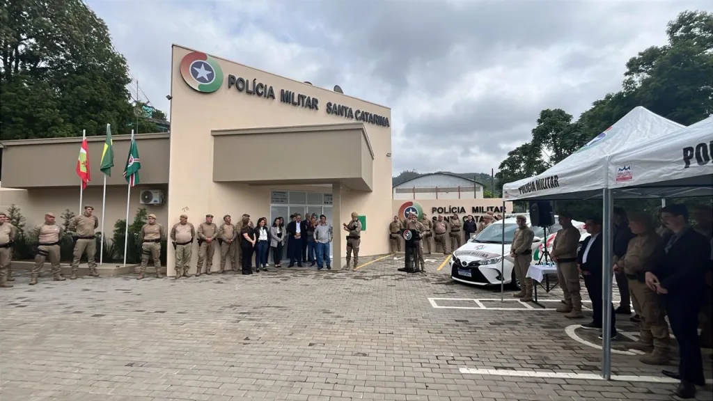 PM de Seara realiza evento de entrega de viatura, equipamentos e inauguração da reforma da sede