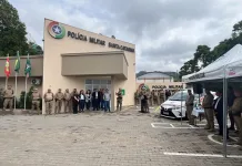 PM de Seara realiza evento de entrega de viaturas, equipamentos e inauguração da reforma da sede PM de Seara realiza evento de entrega de viatura, equipamentos e inauguração da reforma da sede
