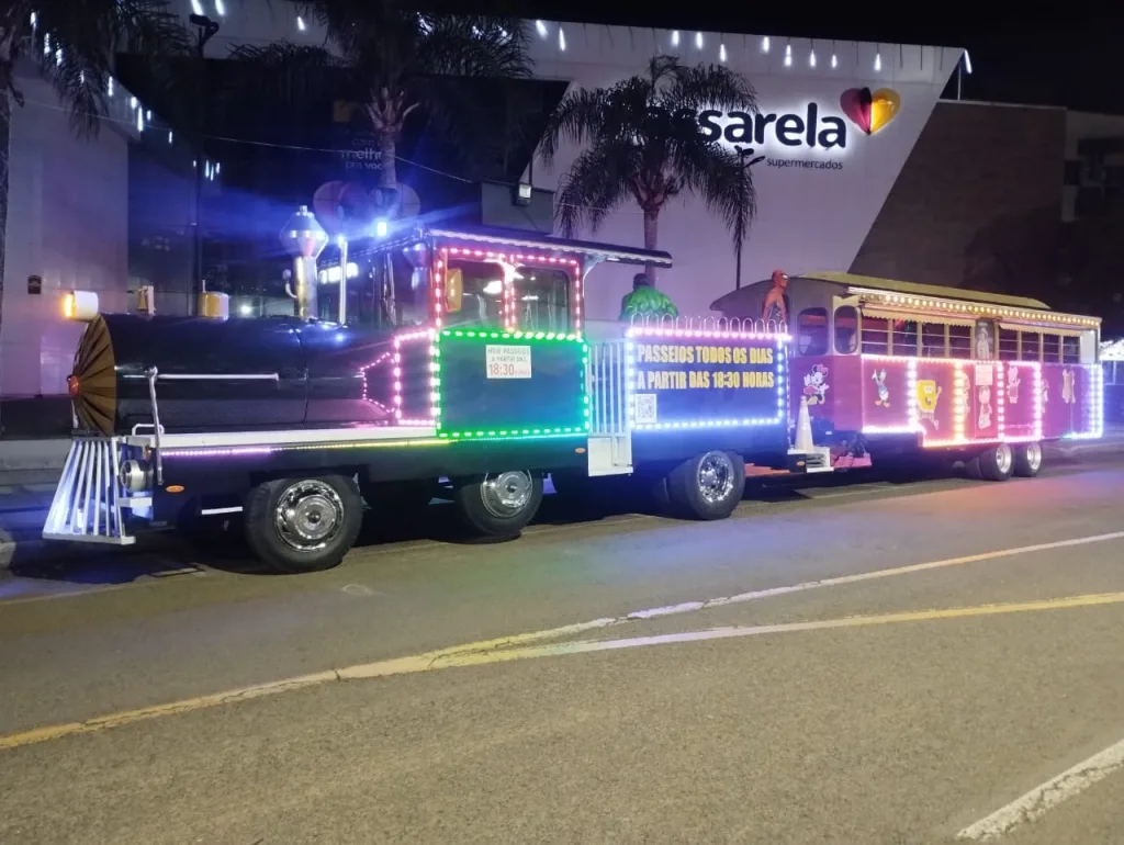 Grupo Passarela celebra o Natal com passeio de trem em Concórdia