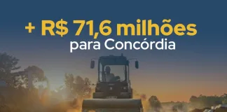 Prefeitura de Concórdia anuncia R$ 71,6 milhões em investimentos