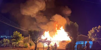 Incêndio destrói residência em Xanxerê