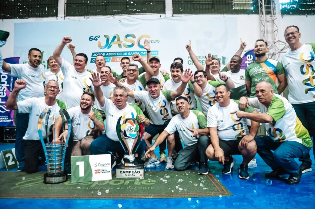 Chapecó é campeã geral dos Jasc