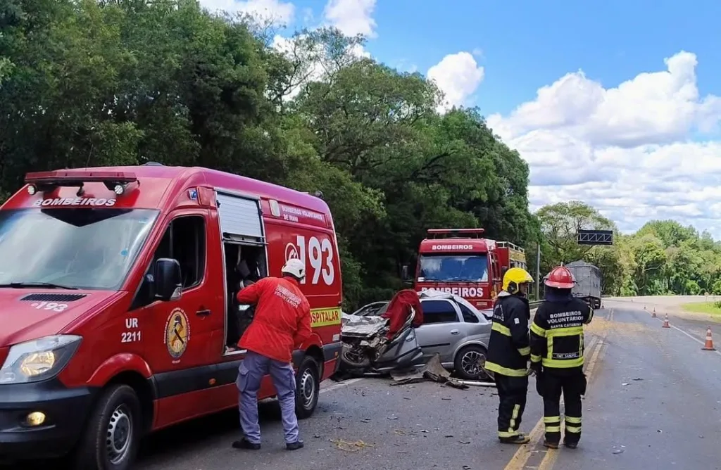 Homem morre em colisão na BR-153, próximo ao Trevão de Irani