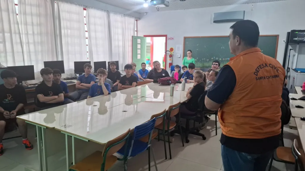 Proteção e Defesa Civil na Escola alcança marca histórica na Região do Alto Uruguai Catarinense