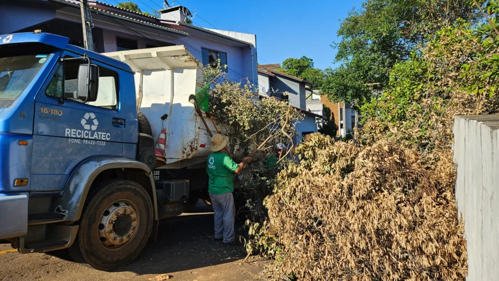 Confira o roteiro de coleta de entulhos em Seara