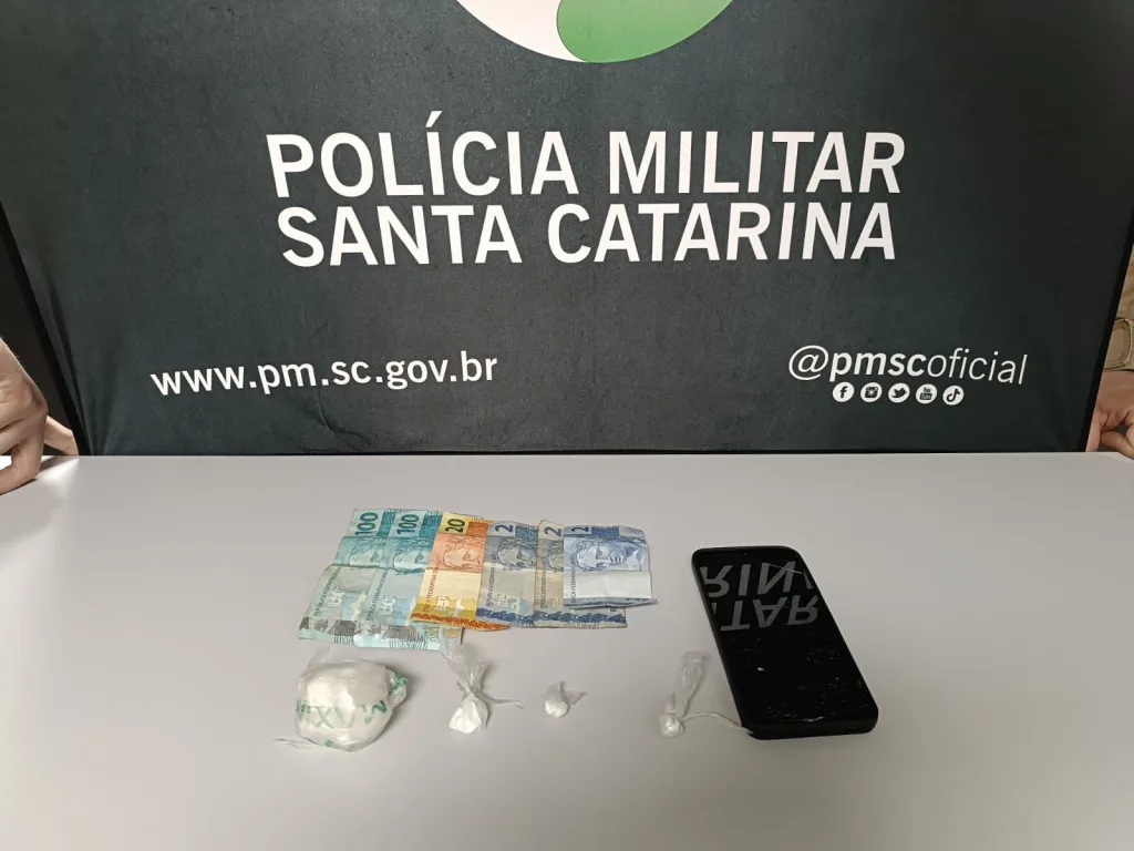 PM prende homem por tráfico de drogas em Xanxerê